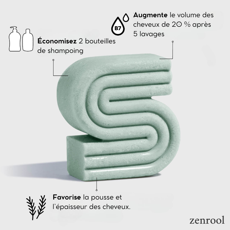 Shampoing & après-shampoing au romarin et à la biotine