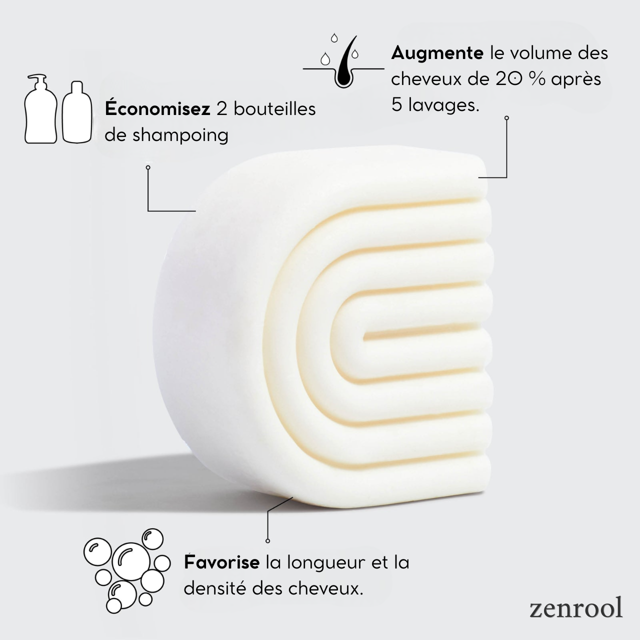 Après-shampoing à l'eau de riz