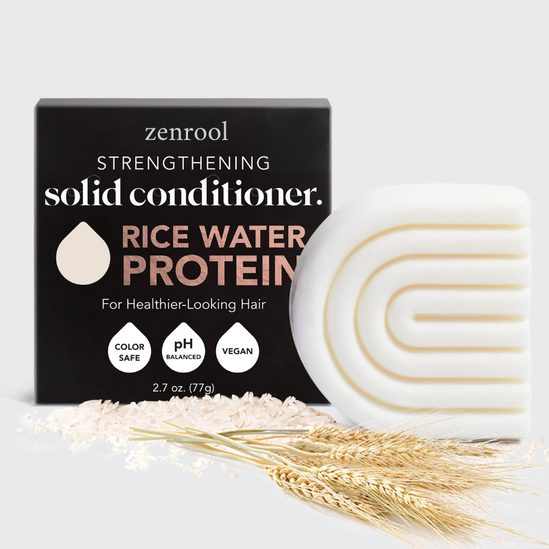 Après-shampoing à l'eau de riz