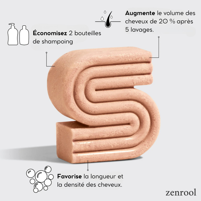 Shampoing à l'eau de riz